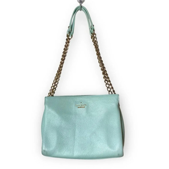 kate spade Emerson Lane Mini Convertible Phoebe Shoulder Bag Aqua - Picture 3 of 15